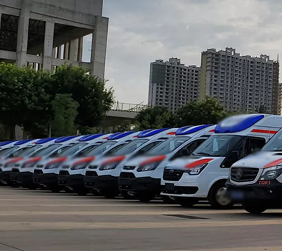 沧源服务车队展示