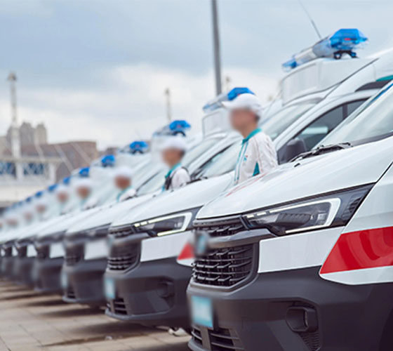 沧源服务车队展示